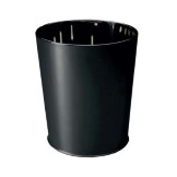 Classic Wastepaper Bins - Black - Case of 5