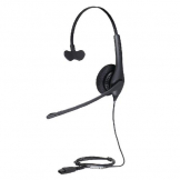 Jabra BIZ 1500 Mono QD Monaural Headset Peakstop technology keeps sound levels safe 1513-0154