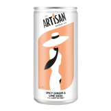 Artisan Drinks Spicy Ginger and Lime Soda Cans 250ml 12 pack